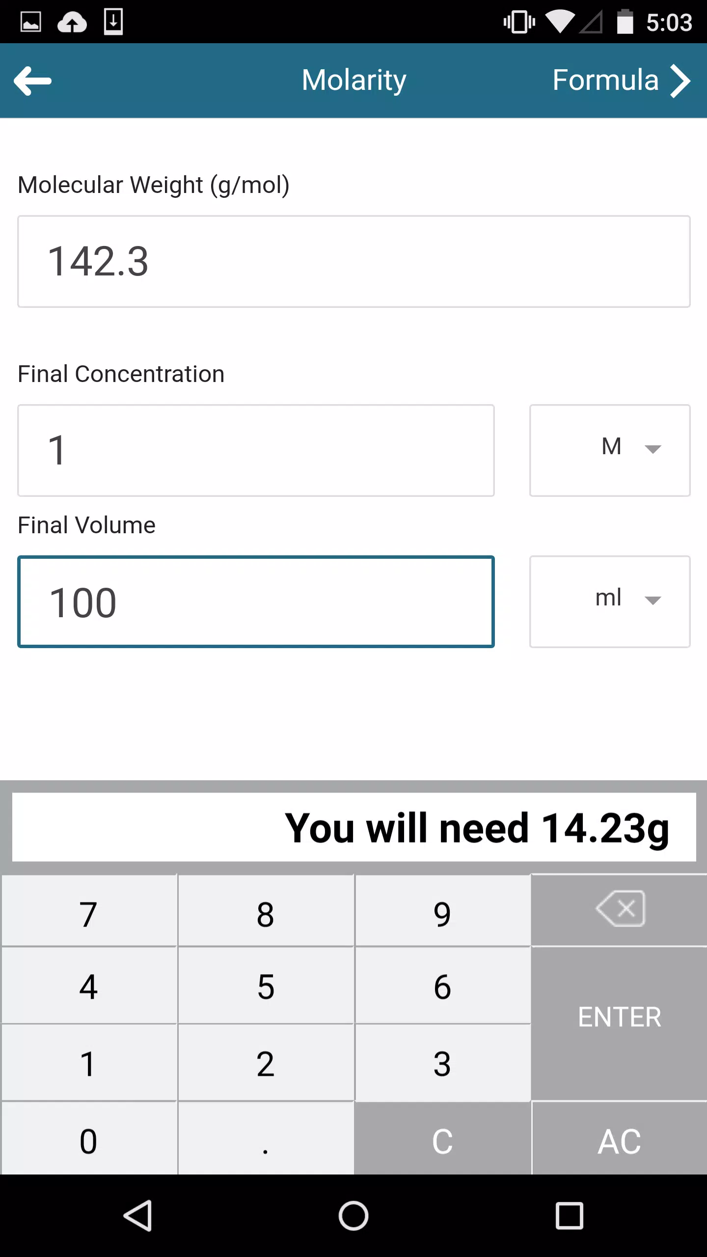 Promega Biomath Calculators APK for Android Download
