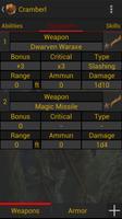 Pathfinder Character Sheet screenshot 3