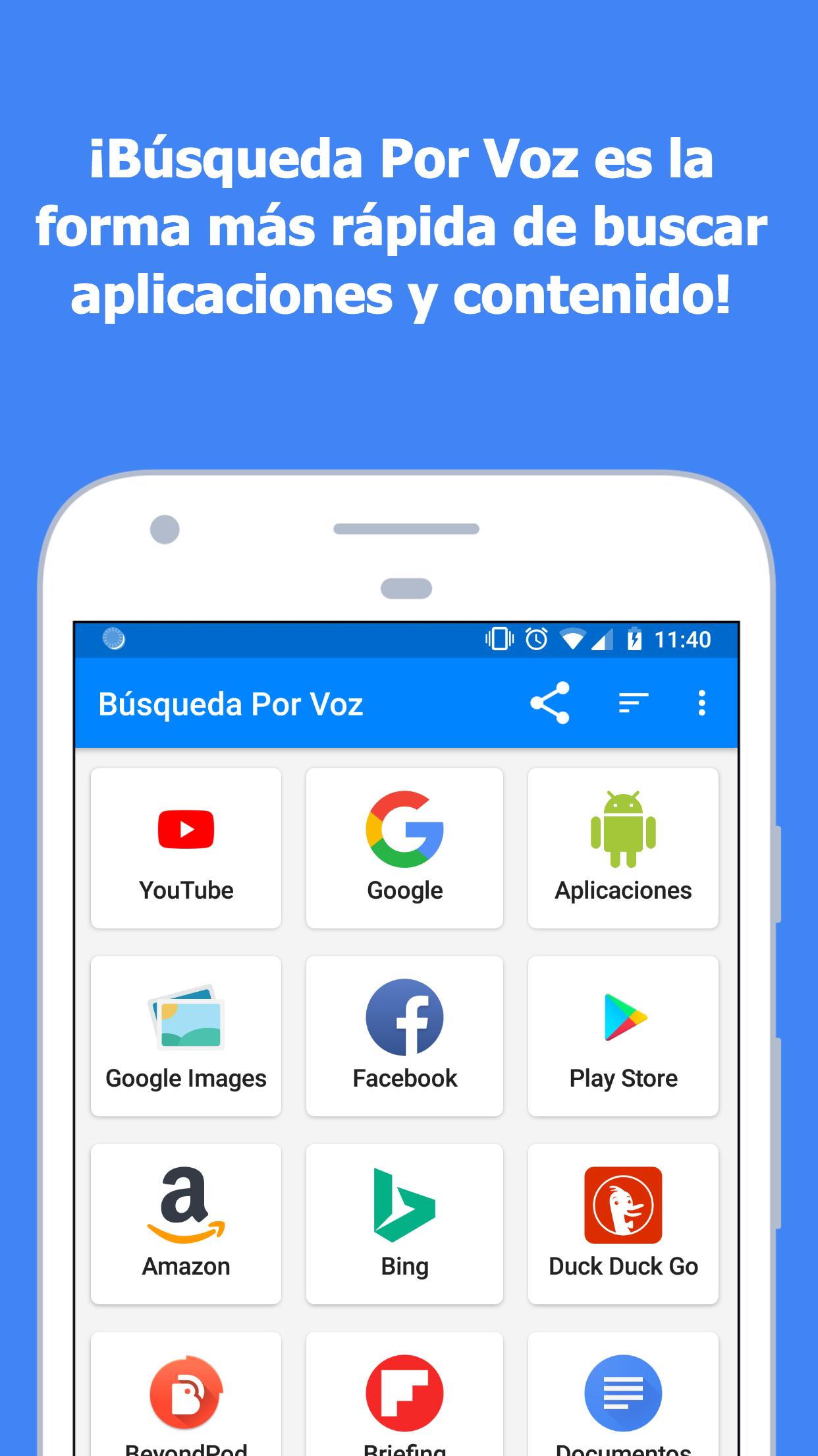 Descarga de APK de Búsqueda por Voz en Español para Android