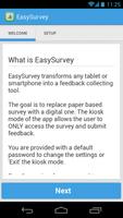 EasySurvey - Kiosk Survey 포스터