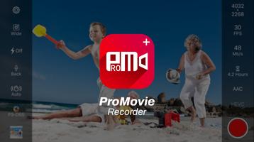برنامه‌نما ProMovie Recorder Video camera عکس از صفحه