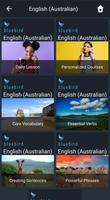 Learn Australian English. الملصق