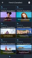 پوستر Learn Canadian French. Speak C