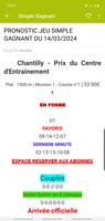 Pronostics Courses Screenshot 2