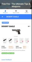 Guide for Free Fire New Tips, Weapons capture d'écran 1