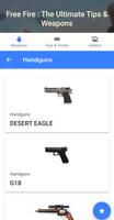 Guide for Free Fire New Tips, Weapons capture d'écran 2