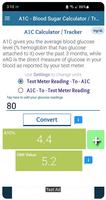 A1C Calc n Track for Diabetes পোস্টার