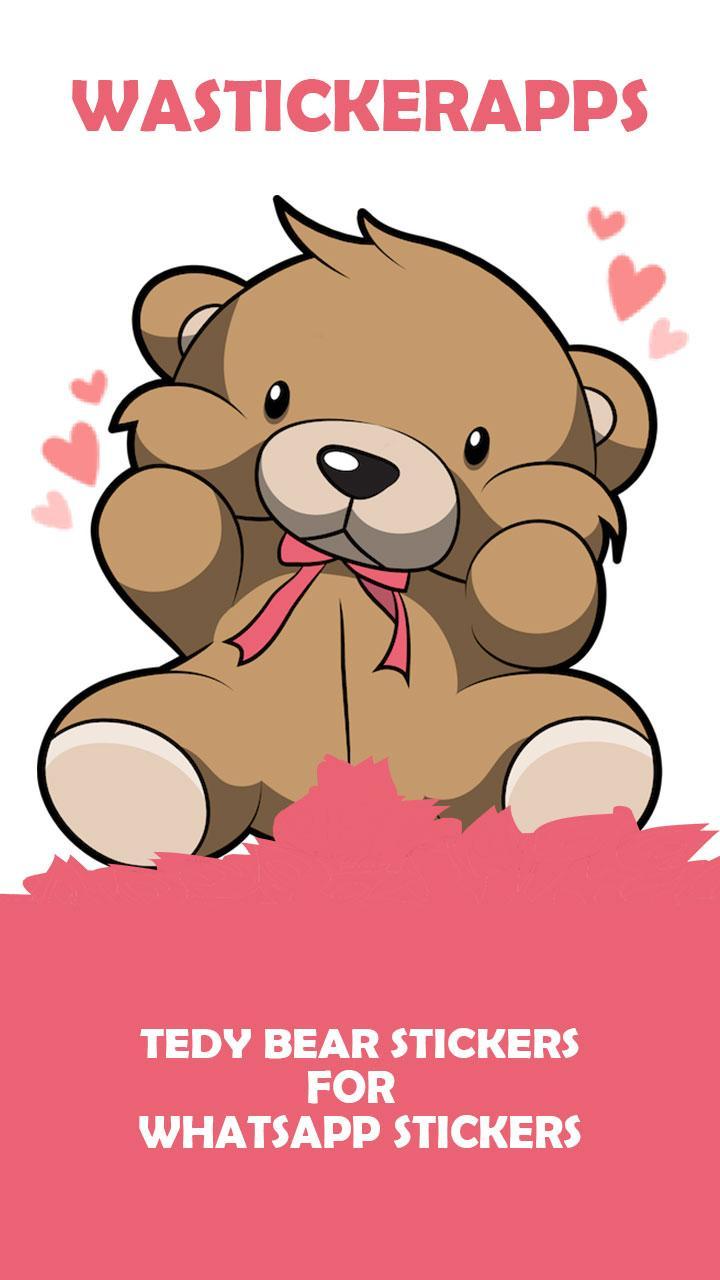Cute Teddy Kawaii Bear Stickers Wastickerapps For Android Apk