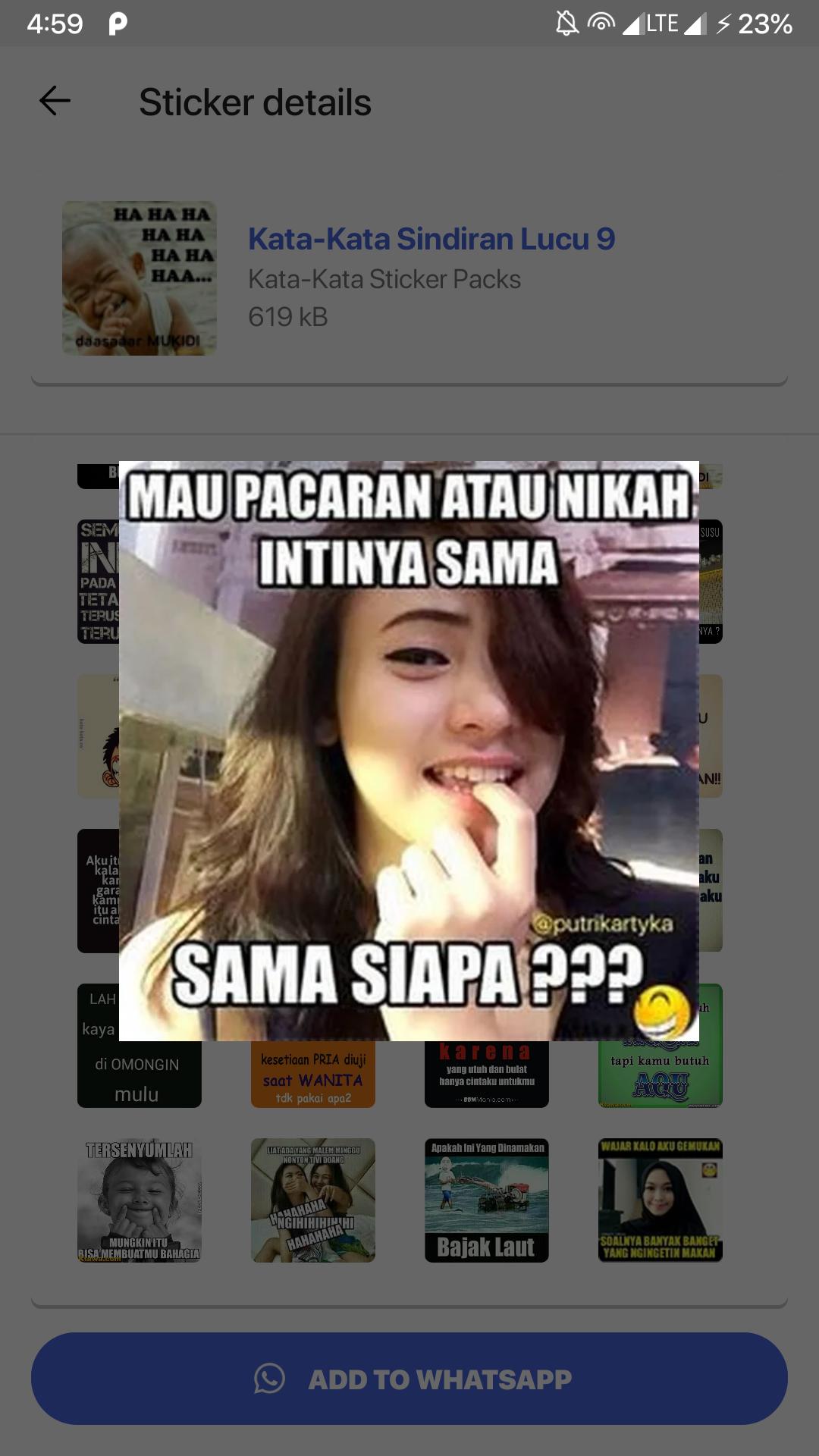 Sticker Lucu Dengan Kata Kata - Kumpulan Gambar
