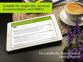 Landlords Electrical Checklist poster
