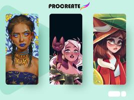 Procreate Paint โปสเตอร์