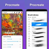 Procreate Paint Pro Pocket tips โปสเตอร์