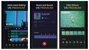 Guide VN Premium : Editr Maker Vlog Now imagem de tela 1