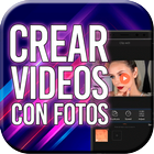 Crear Videos con Fotos y Musica y Texto Editor icono