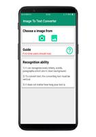 Image To Text Converter تصوير الشاشة 3