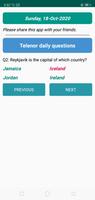 Telenor quiz answers app screenshot 1