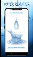 Poster Daily Drink Water Reminder & Tracker