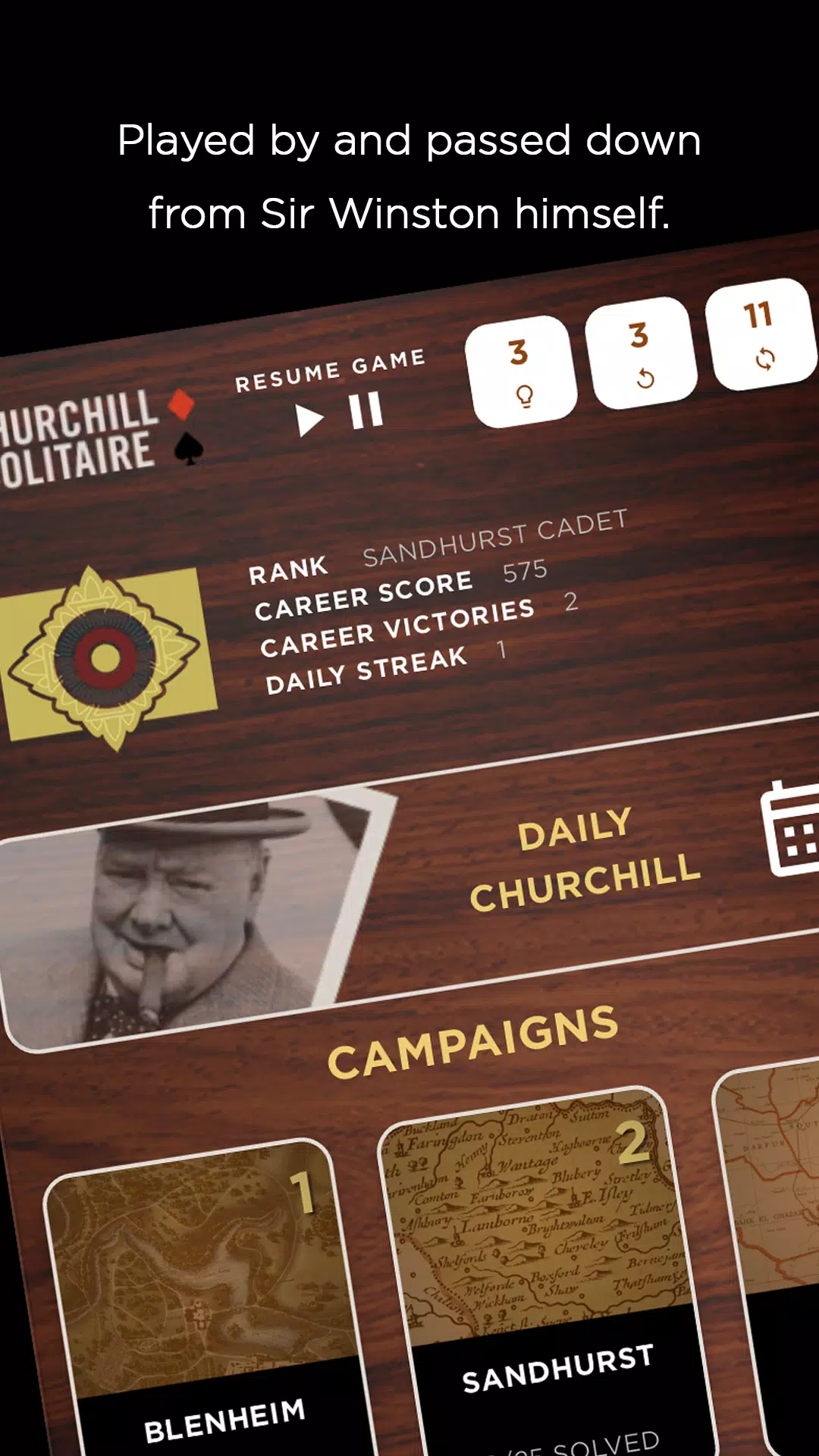 Churchill Solitaire