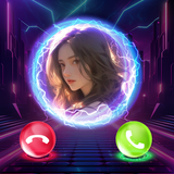 Phone Call Screen Theme 3D App icon