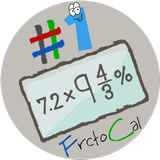 Fraction Calculator FractoCal : Fraction + Decimal 圖標
