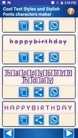 Cool Text & Fonts Styles maker скриншот 3