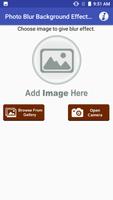 Photo Blur Background & DSLR Camera Effects Maker скриншот 1