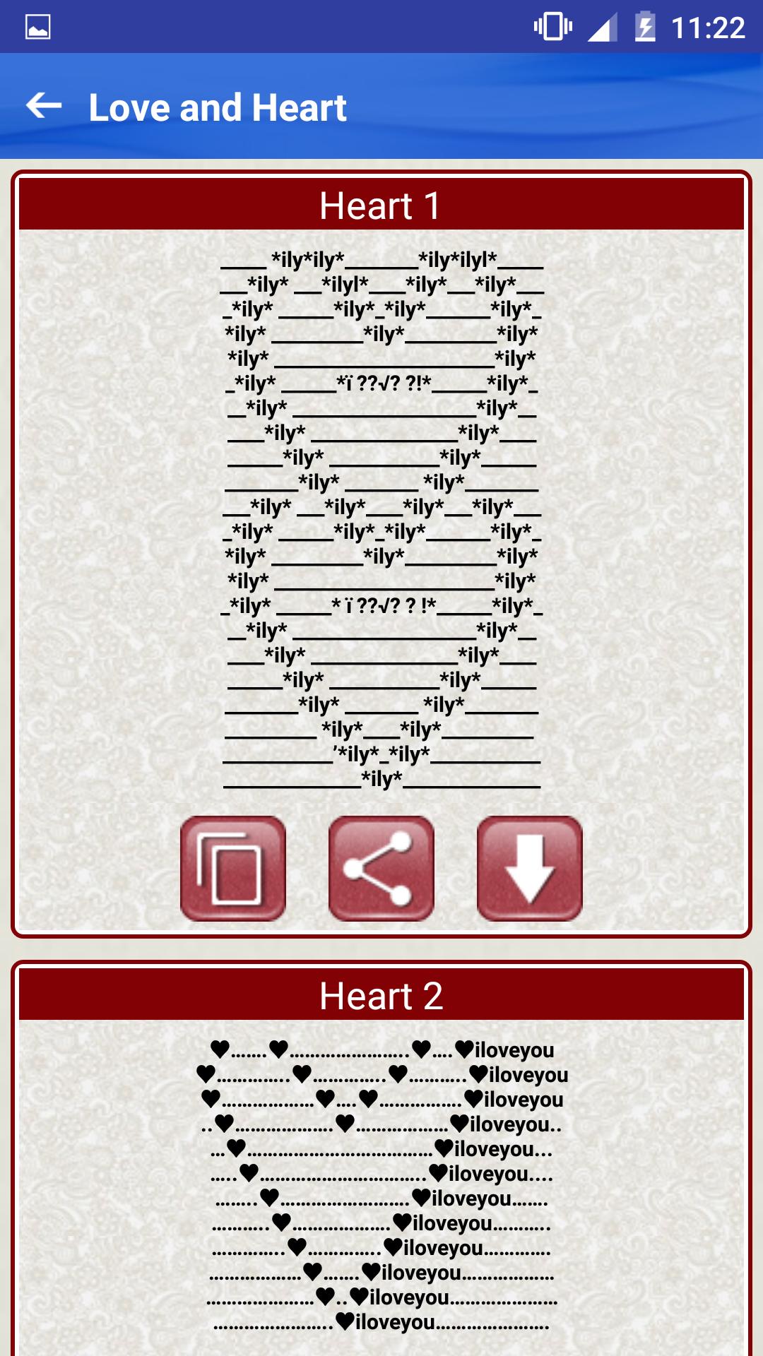 Word Arts Ascii Text Art Pictures Symbols Images Para Android