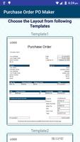 Invoice & Purchase Order Maker Affiche