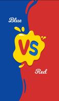 Blue vs Red Balls poster