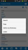 Catalan - English dictionary capture d'écran 2