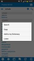 Español - Alemán diccionario captura de pantalla 2