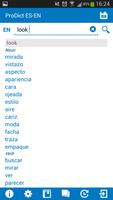 Spanish - English dictionary capture d'écran 1