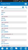 French - Spanish dictionary screenshot 1