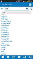 Indonesian English dictionary screenshot 1