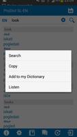 Slovenian - English dictionary screenshot 2