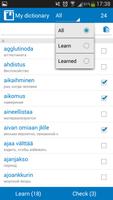 Russian - Finnish dictionary captura de pantalla 3