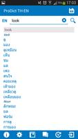 Thai English dictionary syot layar 1