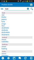 Zulu - English dictionary screenshot 1