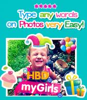 برنامه‌نما Happy Birthday Sticker Booth عکس از صفحه