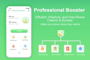 Professional Booster الملصق