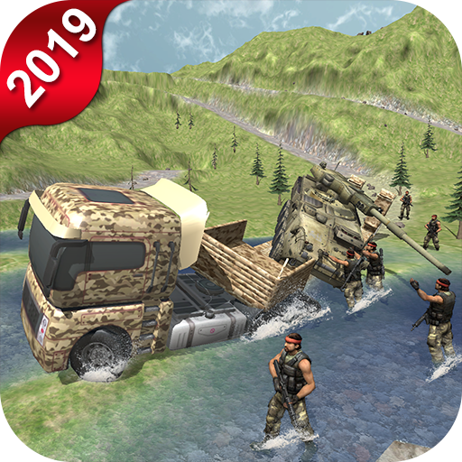 Off-Road Army Vehicle Transport Truck Driver 2019