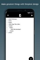 HTML Editor and Viewer : Geniu الملصق