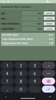 Cholesterol Ratio Calculator تصوير الشاشة 3
