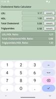 Cholesterol Ratio Calculator الملصق