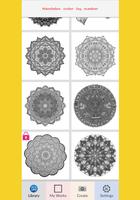 Mandala Color Number Pixel Art تصوير الشاشة 2