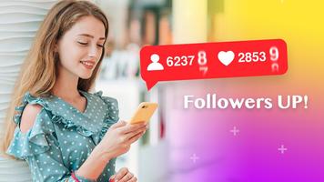 Get Followers & likes Expert for IG Profile پوسٹر