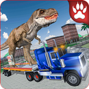 Offroad T-Rex Dinosaur Transport Truck Driver 2019 aplikacja