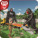 Offroad Jurrasic Zoo World Gorilla Transport Truck aplikacja