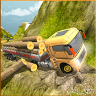 Impossible Wood Transport Truck Cargo Driver 2019 آئیکن