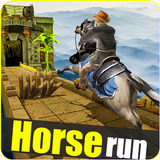 Temple Jockey Run - Horseman Adventure icône